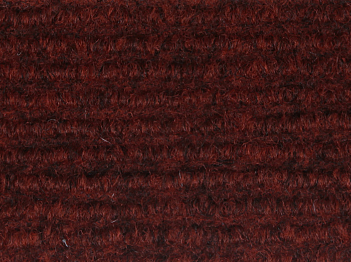 Bordo Süper Velür Pvc Taban