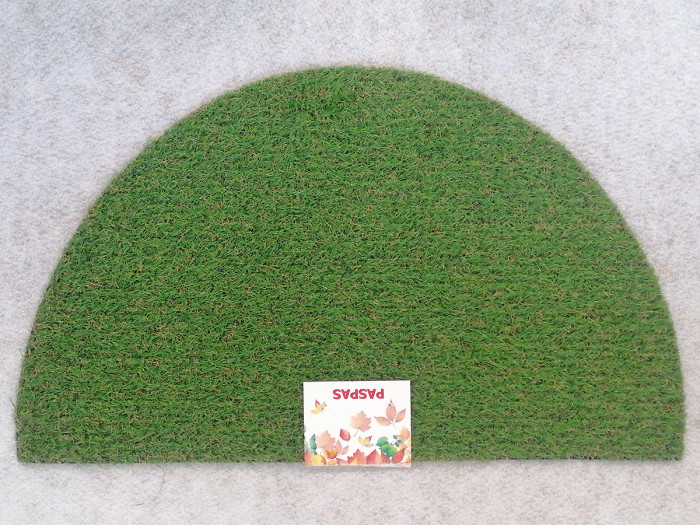 45x75 Yarım Ay Çiğdem Çim Paspas 22mm