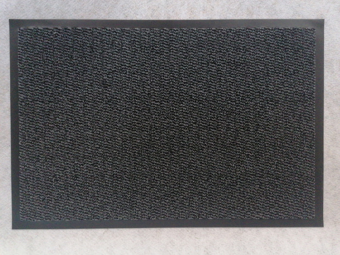 60x90 Gri Leyla Halı Paspas 7mm
