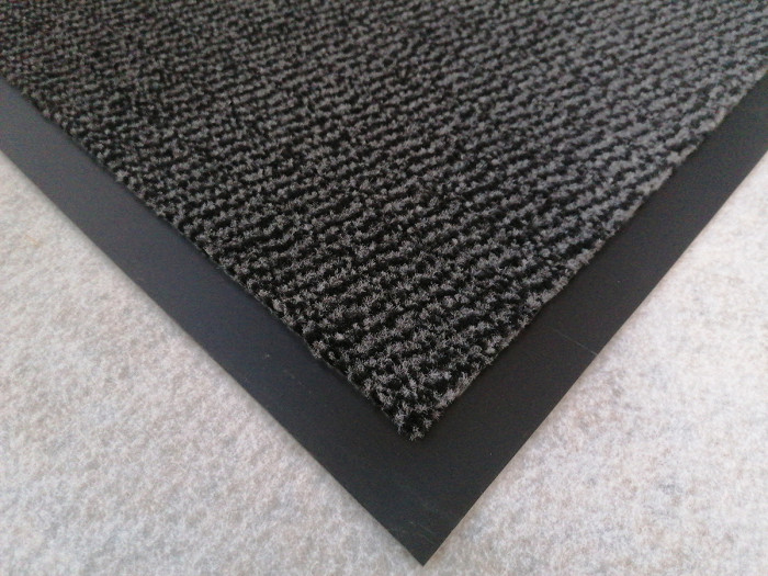 60x90 Gri Leyla Halı Paspas 7mm - Görsel 2